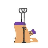 retour correcteur pour pilates. vecteur illustration