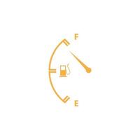 vecteur illustration carburant indicateur logo modèle