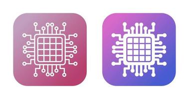 icône de vecteur de processeur