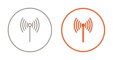 icône de vecteur de signe wifi