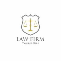 logo de cabinet d'avocats vecteur