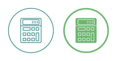 icône de vecteur de calculatrice