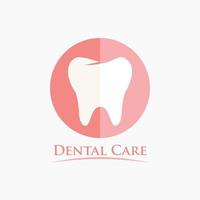 Créatif nettoyer les dents dentaire texte logo conception symbole illustration vecteur