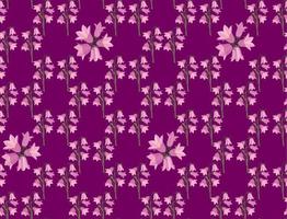 motif floral sans soudure vecteur