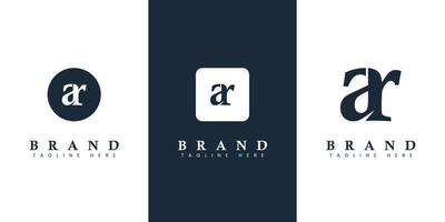 moderne et Facile minuscule ar lettre logo, adapté pour tout affaires avec ar ou ra initiales. vecteur