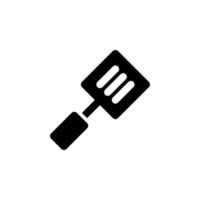 spatule icône isolé vecteur eps10