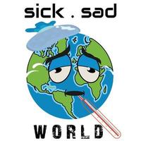 malade et triste monde, malade monde, triste monde, malade, triste vecteur