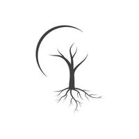 arbre logo modèle vecteur illustration