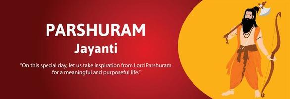 parachuram jayanti Seigneur parasurama Indien hindou Festival fête vecteur des illustrations
