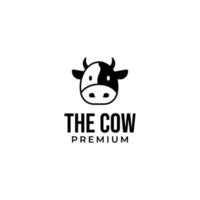 vecteur tête de une vache dans une cercle logo conception concept pour Stock élevage, Viande laitier ferme et nourriture