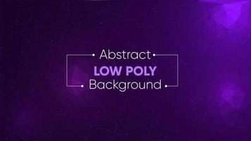 abstrait faible poly avec violet thème Contexte vecteur