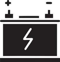 batterie énergie icône symbole vecteur image. illustration de le piles charge électrique icône conception image. eps dix