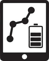 batterie énergie icône symbole vecteur image. illustration de le piles charge électrique icône conception image. eps dix