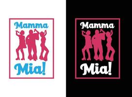 maman t chemise vecteur gratuit, mère t-shirts vecteur graphique, les mères journée l'amour maman t chemise conception meilleur vente amusant T-shirt conception typographie Créatif coutume, content les mères journée