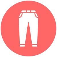 un pantalon vecteur icône style