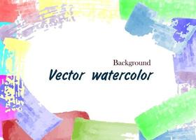 abstrait Contexte avec vecteur aquarelle et endroit pour texte