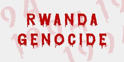 Rwanda génocide sur avril 07. international journée de réflexion sur le 1994 Rwanda génocide. conception modèle. vecteur