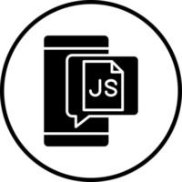 javascript vecteur icône style