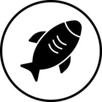 poisson vecteur icône style