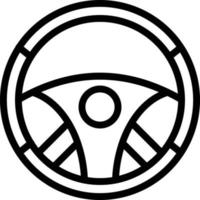 pilotage roue vecteur icône style