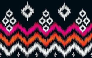 conception de fond traditionnel abstrait motif ethnique oriental pour papier peint, tissu, textile, tapis, batik. vecteur