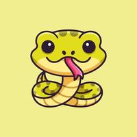 mignonne serpent illustration vecteur