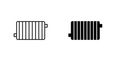 icône de vecteur de radiateur