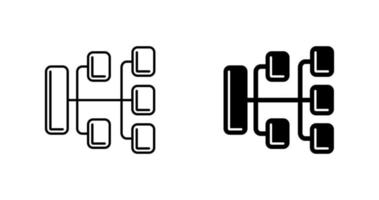 icône de vecteur d'organisation