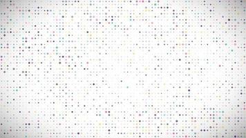 fond géométrique abstrait de carrés. arrière-plan pixel multicolore avec espace vide. illustration vectorielle. vecteur