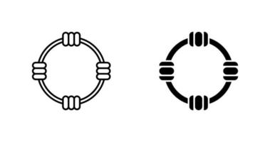 icône de vecteur de hula hoop