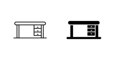 icône de vecteur de table