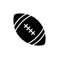 américain Football icône vecteur conception modèles isolé sur blanc Contexte