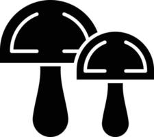 vecteur conception champignon icône style