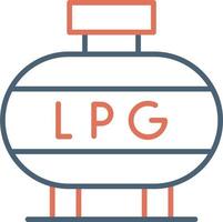 lpg vecteur icône