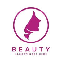 beauté, salon, spa logo vecteur