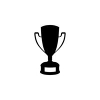 gagnant trophée tasse vecteur icône