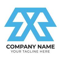 Créatif abstrait X lettre affaires logo conception gratuit vecteur