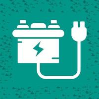 icône de vecteur de chargeur de batterie