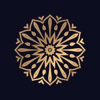 pente islamique modèle mandala conception illustration. vecteur