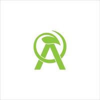 agricole logo lettre une vecteur