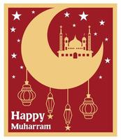 islamique eid Festival salutation carte arrière-plan, laser Couper eid mubarak carte vecteur