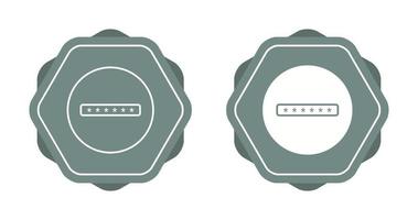 icône de vecteur de champ de mot de passe