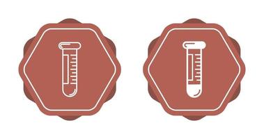 icône de vecteur de tubes d'échantillons