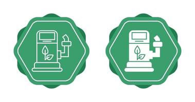 icône de vecteur de carburant écologique