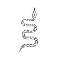 serpent. anti stress vecteur illustration