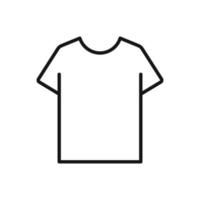 modifiable icône de T-shirt, vecteur illustration isolé sur blanc Contexte. en utilisant pour présentation, site Internet ou mobile app