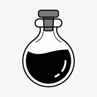 illustration de potion bouteille vecteur