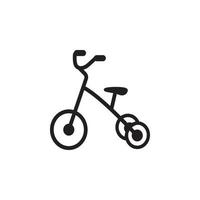 tricycle vecteur icône