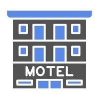 motel vecteur icône style