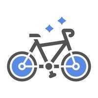 vélo vecteur icône style
